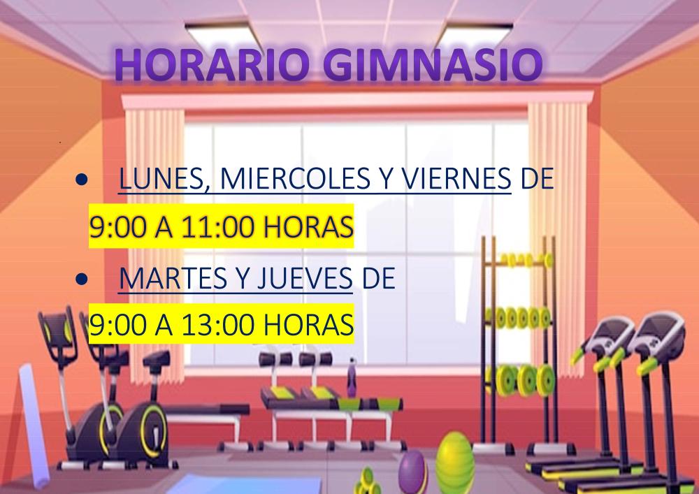 Imagen Horario de gimnasio y pista de pádel