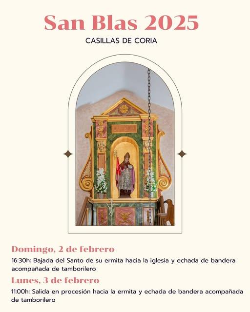 Imagen 2 y 3 de Febrero - San Blas en Casillas de Coria