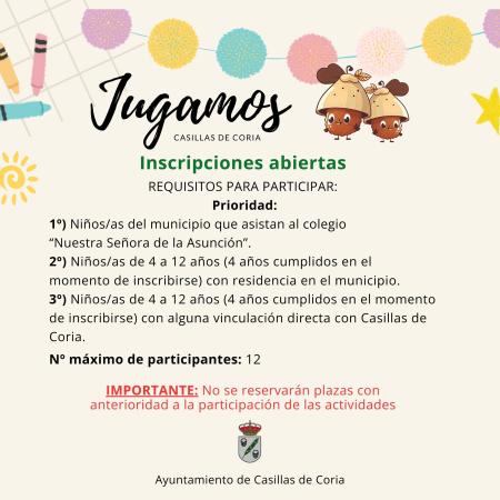 Imagen Abierto el plazo de inscripción para las actividades infantiles