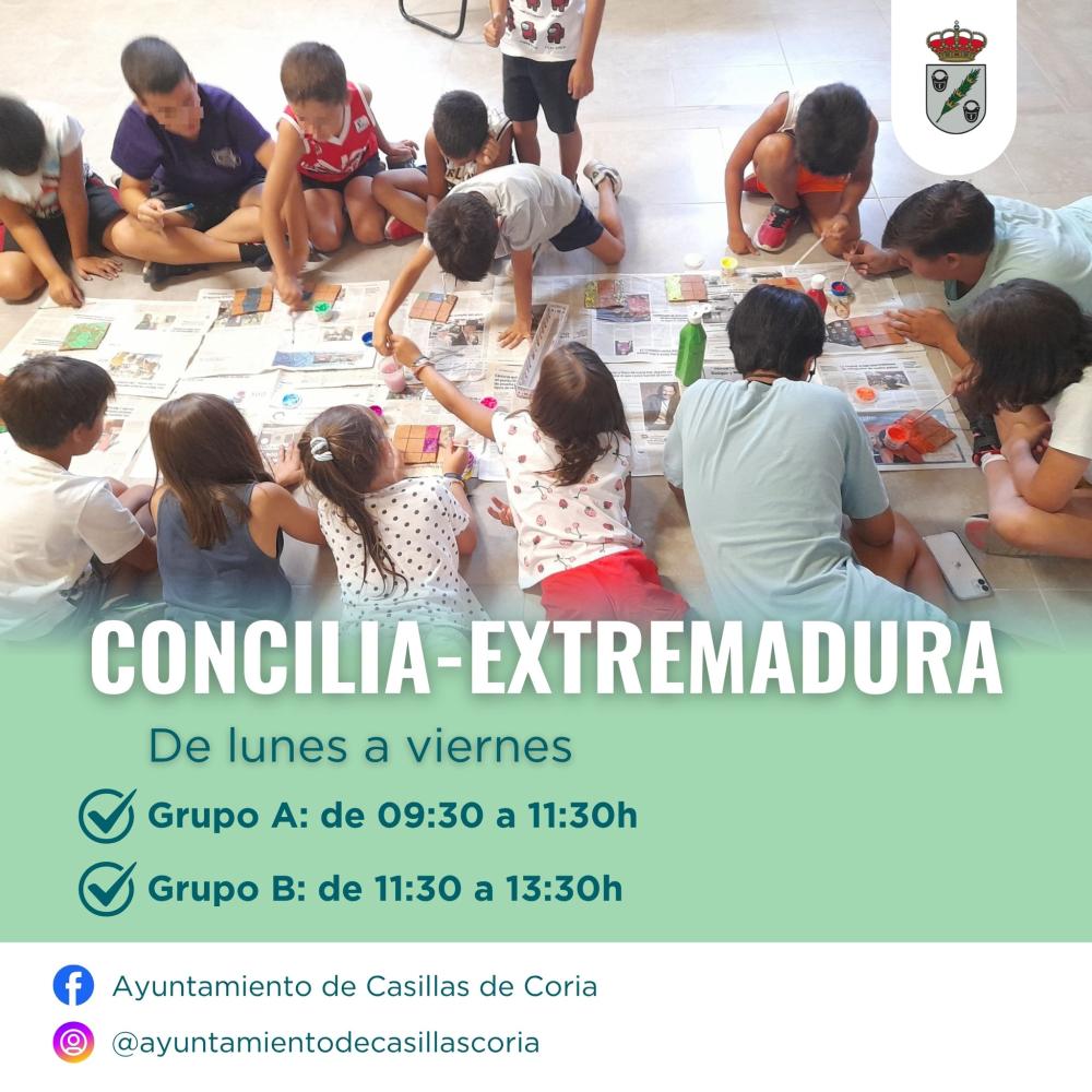 Imagen Cambio de horario Concilia-Extremadura