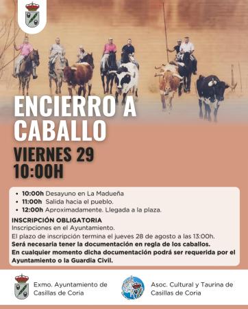 Imagen 29 de Agosto - Encierro a caballo