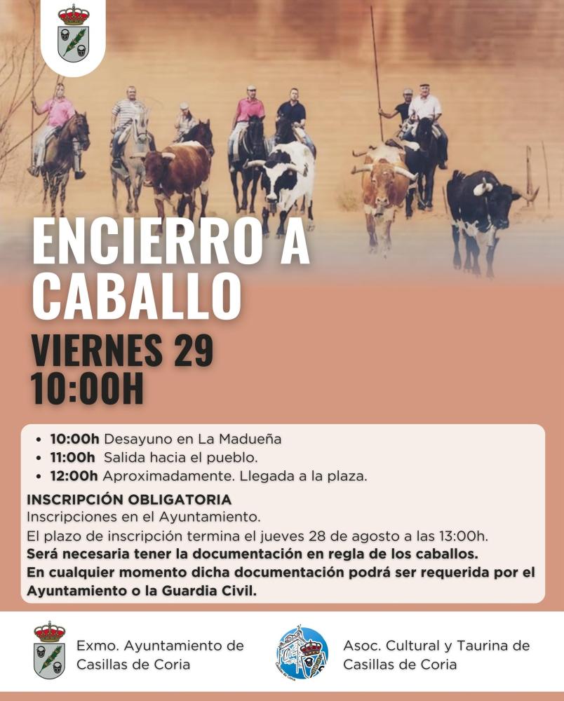 Imagen 29 de Agosto - Encierro a caballo