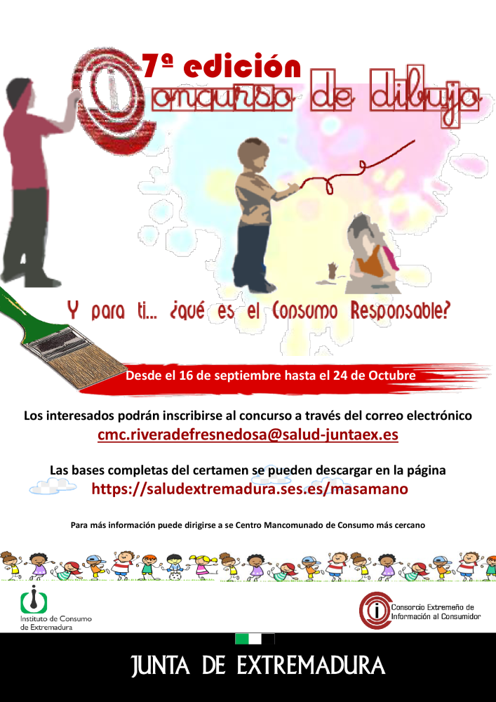 Imagen 7ª Edición del concurso de pintura infantil y juvenil bajo el lema “Y para ti… ¿Qué es el Consumo Responsable?”