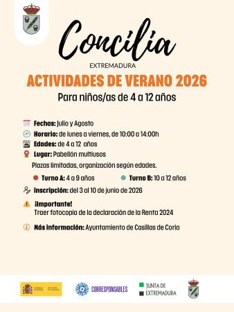 Imagen Inscripción actividades de verano 2026
